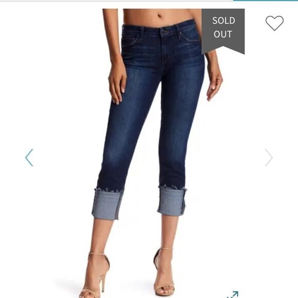 Joe’s Jeans Flawless Cuffed Crop Jean Size 25 NWT - Picture 13 of 15
